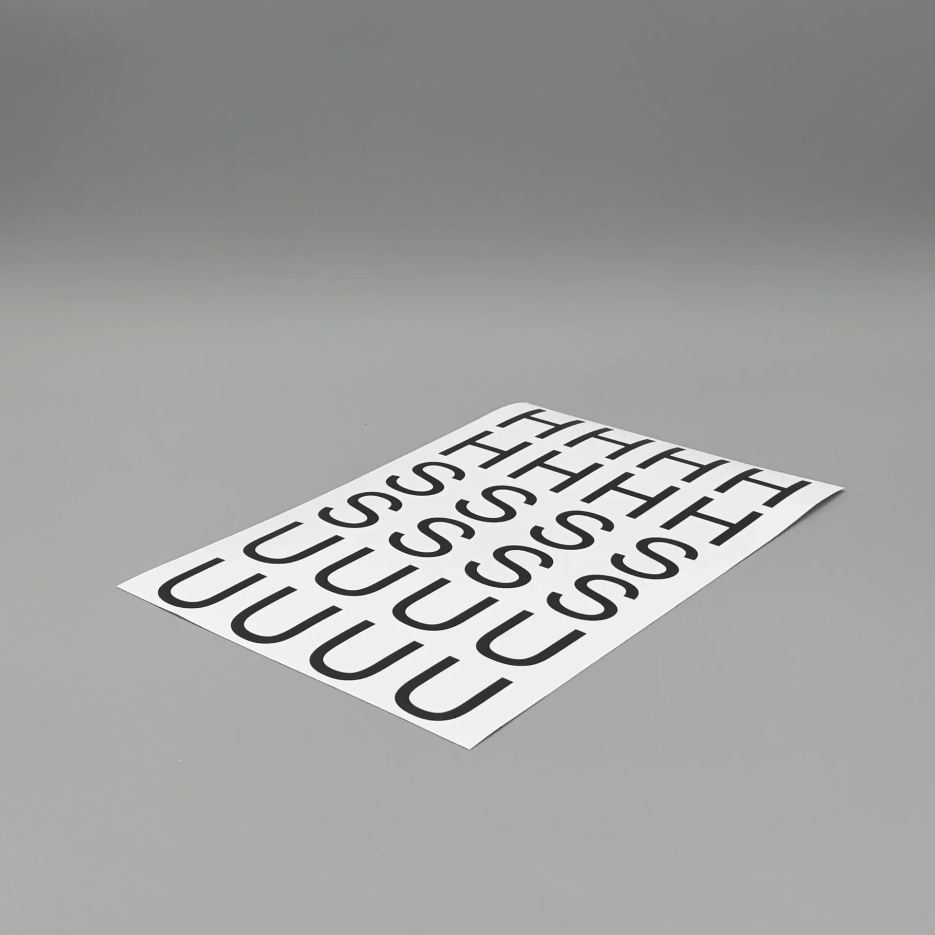 Victim Sheet Letters