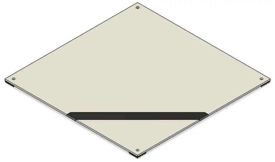 Tile 45 Degrees Assembly