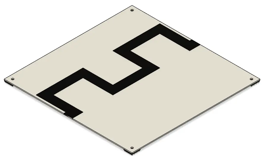 Tile Double Chicane Assembly