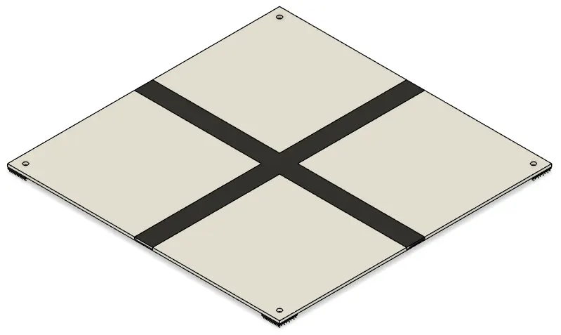 Tile Intersection Assembly