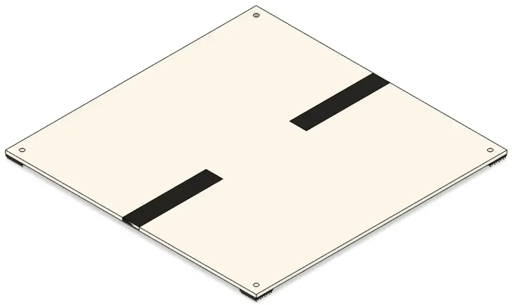 Tile Single Gap 100mm Assembly