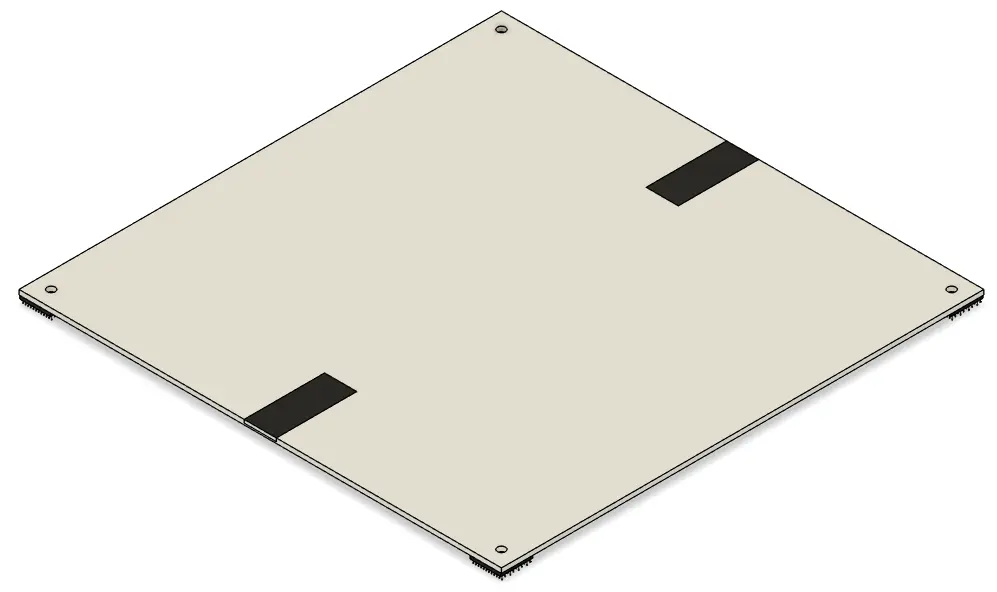 Tile Single Gap 200mm Assembly