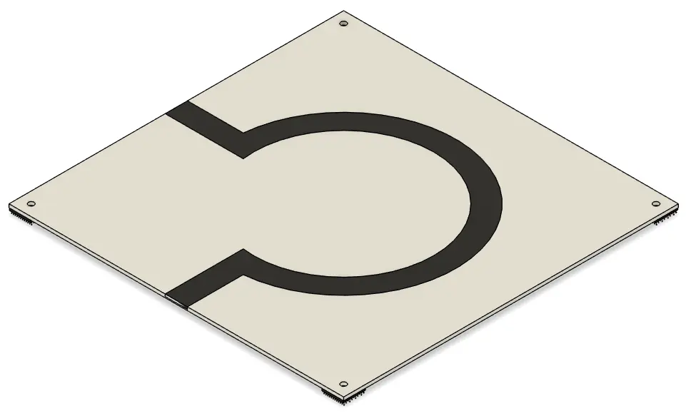 [RCJ-ARENA_RESC_TILE_LONG_CORNER_1.0] Tile Long Corner Assembly