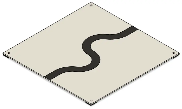 Tile Serpentine Assembly