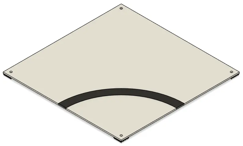Tile Round Corner Assembly