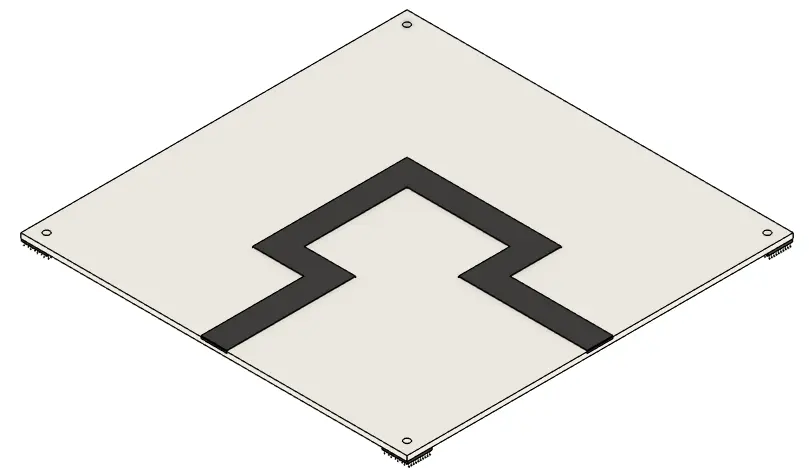 Tile Quintuple 90 Degrees Assembly