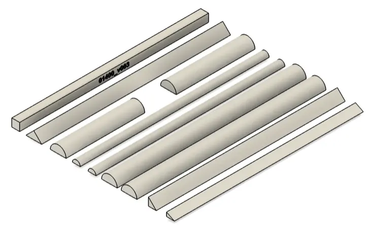 [RCJ-ARENA_RESC_SPEED_BUMPS_1.0] Speed Bumps Set Line & Line Entry