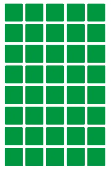 Sticker Sheet Green Markers Line