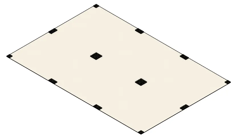 [RCJ-ARENA_RESC_FLOOR_1.0] Floor for Rescue Arena 90x60cm Assembly