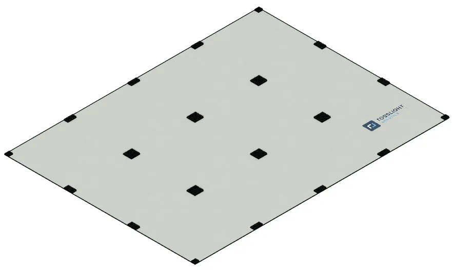 [RCJ-ARENA_RESC_FLOOR_1.0] Floor for Rescue Arena 120x90cm Assembly