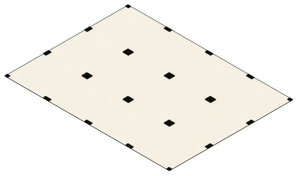 [RCJ-ARENA_RESC_FLOOR_1.0] Floor for Rescue Arena 120x90cm Assembly