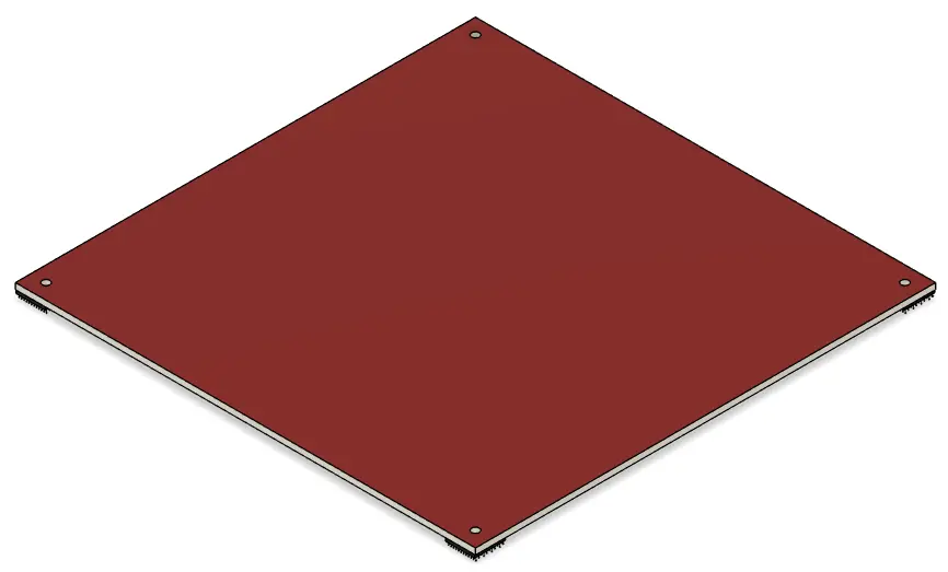 [RCJ-ARENA_RESC_COLOURED_TILES_1.0] Red Tile for Maze Assembly