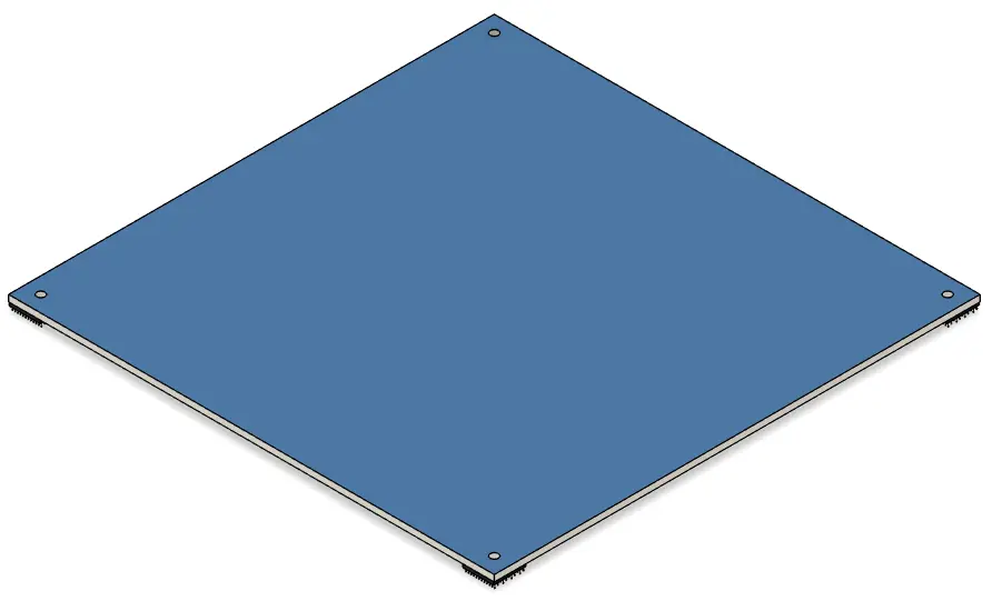 [RCJ-ARENA_RESC_COLOURED_TILES_1.0] Blue Tile for Maze Assembly