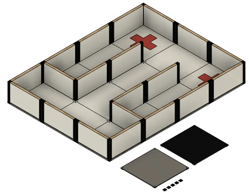 [RCJ-ARENA_RESC_MINI_KITS_1.0] Starter Kit One Maze Entry