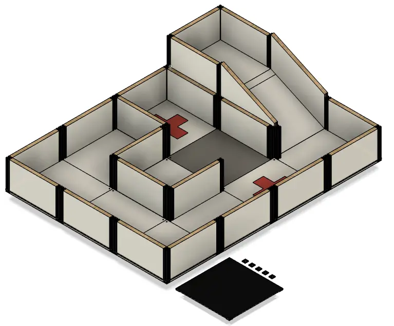 [RCJ-ARENA_RESC_MINI_KITS_1.0] Starter Kit Two Maze Entry