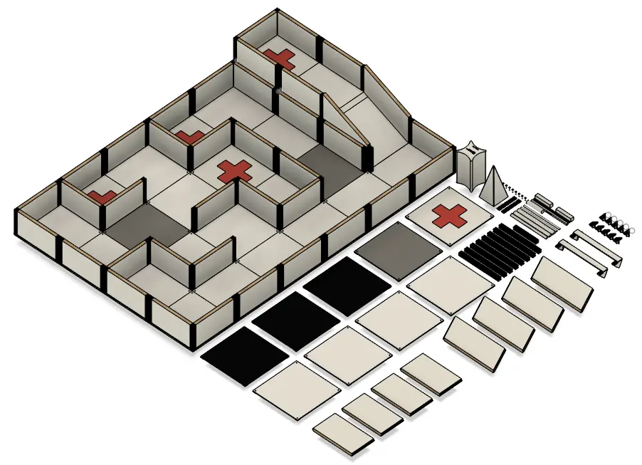 [RCJ-ARENA_RESC_STANDARD_KIT_1.0] Standard Kit One Maze Entry