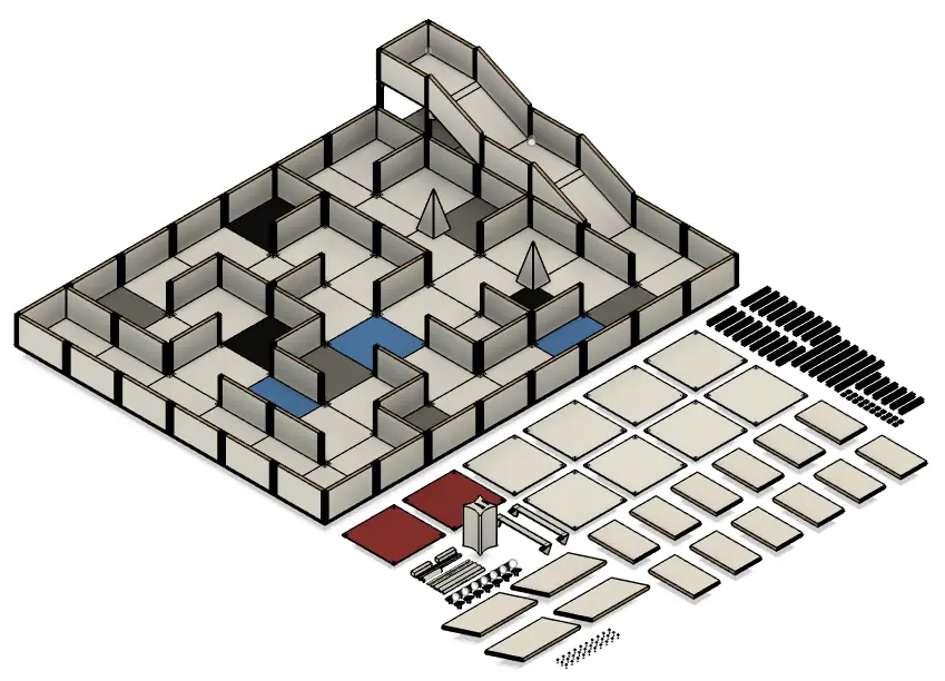 [RCJ-ARENA_RESC_COMPETITION_KITS_1.0] Competition Kit One Maze
