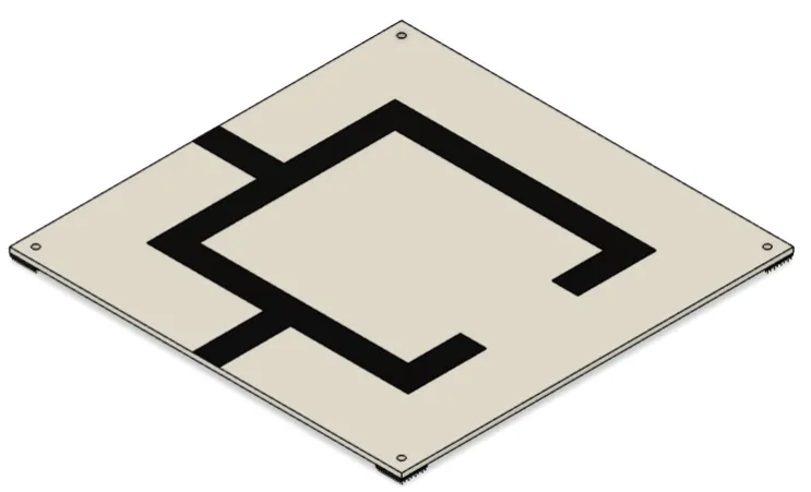 [RCJ-ARENA_RESC_TILE_SQUARED_CORNER_1.0] Tile Squared Corner Assembly