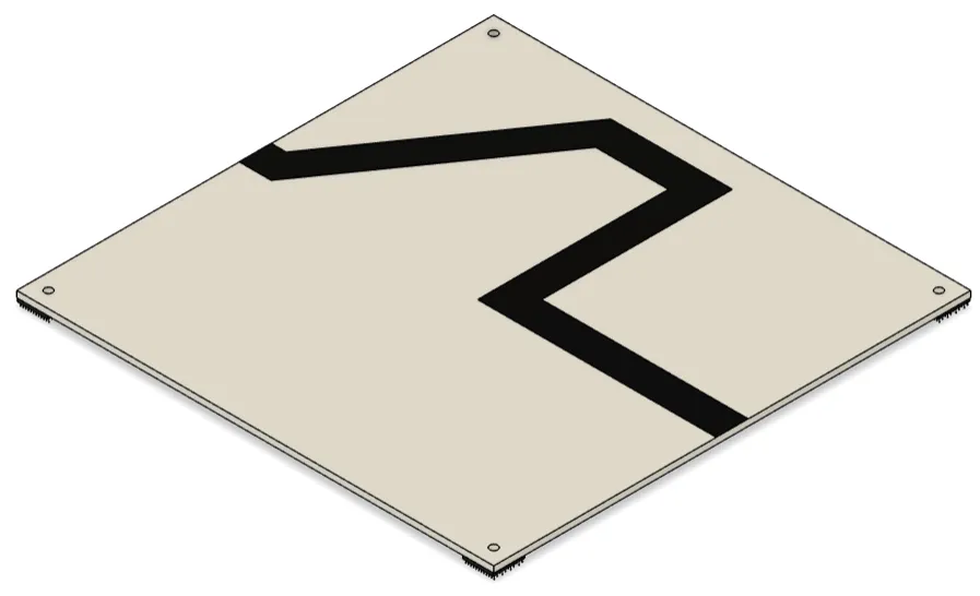 [RCJ-ARENA_RESC_TILE_STRAIGHT_HILL_1.0] Tile Straight Hill Assembly