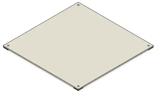 [RCJ-ARENA_RESC_TILE_BLANK_1.0] Tile Blank Assembly