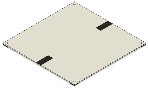 [RCJ-ARENA_RESC_TILE_GAP200_1.0] Tile Single Gap 200mm Assembly