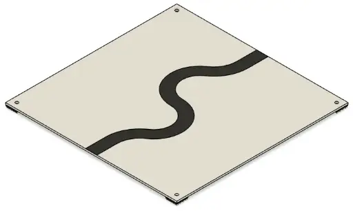 [RCJ-ARENA_RESC_TILE_SERPENTINE_1.0] Tile Serpentine Assembly