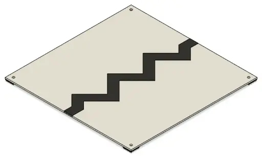 [RCJ-ARENA_RESC_TILE_2xZIGZAG_1.0] Tile Double Zig Zag Assembly