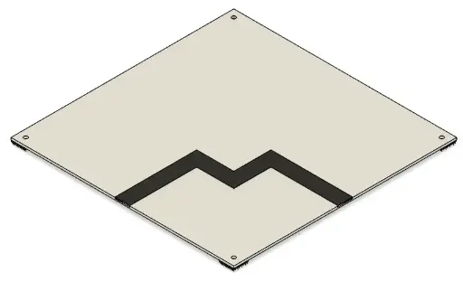 [RCJ-ARENA_RESC_TILE_5x90DEG_1.0] Tile Quintuple 90 Degrees Assembly