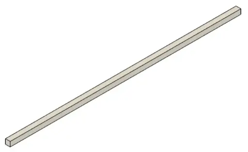 [RCJ-ARENA_RESC_SPEED_BUMPS_1.0] Rectangular Speed Bump 24 x 0,5 x 0,5cm