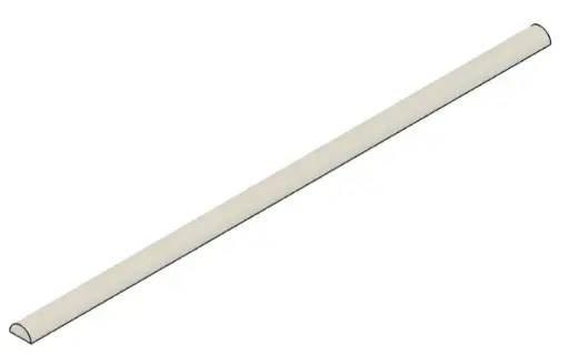 [RCJ-ARENA_RESC_SPEED_BUMPS_1.0] Semicircular Speed Bump 24 x 1 x 0,5cm